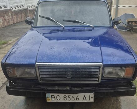 Синий ВАЗ 2107, объемом двигателя 1.5 л и пробегом 67 тыс. км за 602 $, фото 1 на Automoto.ua