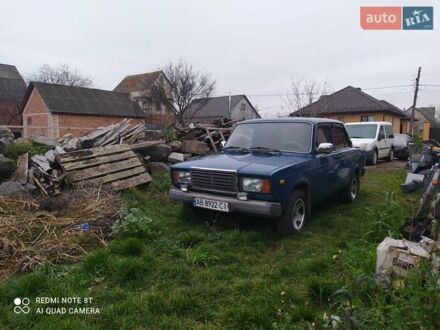 Синий ВАЗ 2107, объемом двигателя 1.5 л и пробегом 30 тыс. км за 1150 $, фото 1 на Automoto.ua