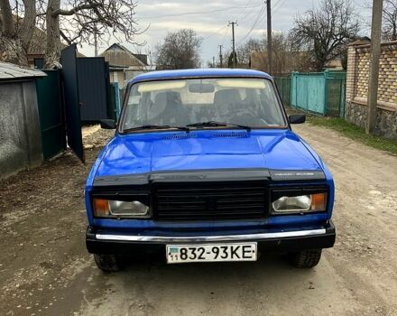 Синий ВАЗ 2107, объемом двигателя 1.5 л и пробегом 156 тыс. км за 850 $, фото 1 на Automoto.ua