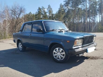 Синий ВАЗ 2107, объемом двигателя 1 л и пробегом 1 тыс. км за 1500 $, фото 1 на Automoto.ua