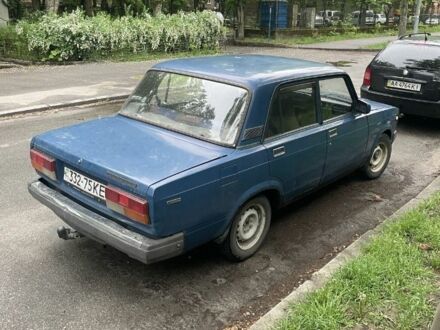 Синий ВАЗ 2107, объемом двигателя 1 л и пробегом 2 тыс. км за 900 $, фото 1 на Automoto.ua