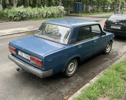 Синий ВАЗ 2107, объемом двигателя 1 л и пробегом 2 тыс. км за 750 $, фото 1 на Automoto.ua
