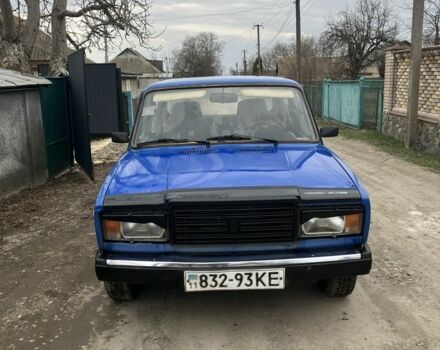 Синий ВАЗ 2107, объемом двигателя 1.5 л и пробегом 56 тыс. км за 850 $, фото 1 на Automoto.ua