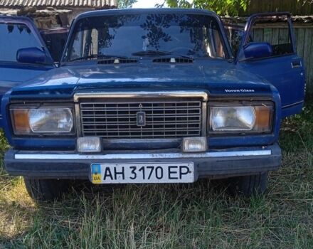 Синій ВАЗ 2107, об'ємом двигуна 0 л та пробігом 70 тис. км за 998 $, фото 1 на Automoto.ua