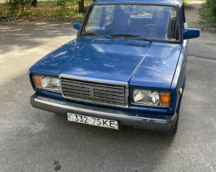 Синій ВАЗ 2107, об'ємом двигуна 1.5 л та пробігом 111 тис. км за 726 $, фото 1 на Automoto.ua