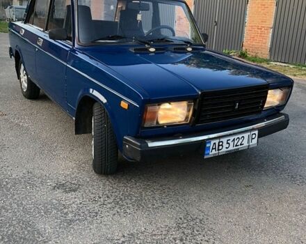 Синий ВАЗ 2107, объемом двигателя 1.45 л и пробегом 99 тыс. км за 1250 $, фото 1 на Automoto.ua