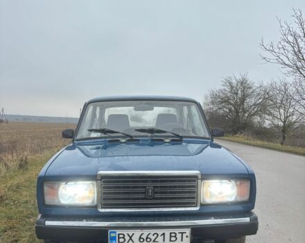Синий ВАЗ 2107, объемом двигателя 1.5 л и пробегом 1 тыс. км за 1300 $, фото 1 на Automoto.ua