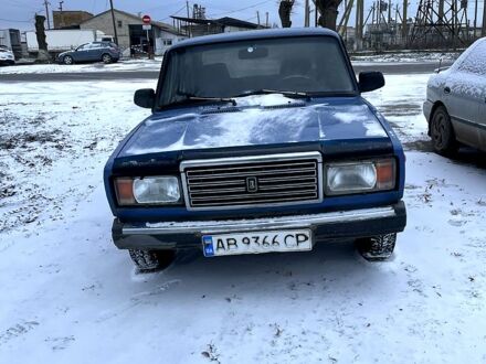 Синий ВАЗ 2107, объемом двигателя 1.5 л и пробегом 200 тыс. км за 750 $, фото 1 на Automoto.ua