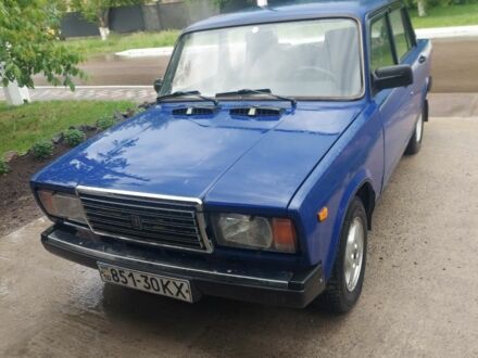 ВАЗ 2107 2001 у Борисполе на Automoto.ua Синій ВАЗ 2107, об'ємом двигуна 1.3 л та пробігом 57 тис. км за 1500 $, фото 1 на Automoto.ua