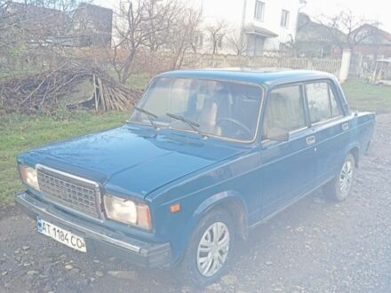 Синий ВАЗ 2107, объемом двигателя 1.5 л и пробегом 70 тыс. км за 670 $, фото 1 на Automoto.ua