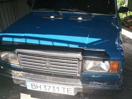 Синий ВАЗ 2107, объемом двигателя 1.45 л и пробегом 50 тыс. км за 800 $, фото 1 на Automoto.ua