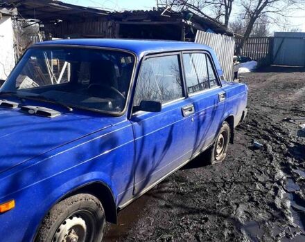 Синій ВАЗ 2107, об'ємом двигуна 1.5 л та пробігом 70 тис. км за 680 $, фото 1 на Automoto.ua