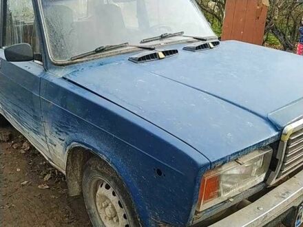 Синий ВАЗ 2107, объемом двигателя 1.5 л и пробегом 85 тыс. км за 306 $, фото 1 на Automoto.ua