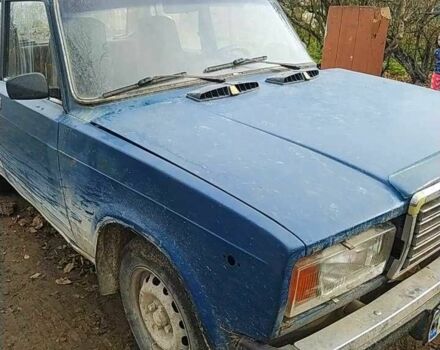 Синій ВАЗ 2107, об'ємом двигуна 1.5 л та пробігом 85 тис. км за 306 $, фото 1 на Automoto.ua