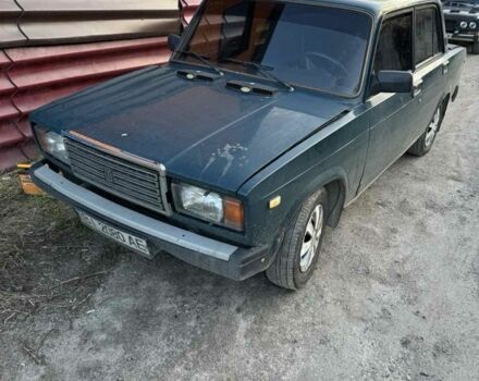 Синий ВАЗ 2107, объемом двигателя 1.5 л и пробегом 200 тыс. км за 800 $, фото 1 на Automoto.ua