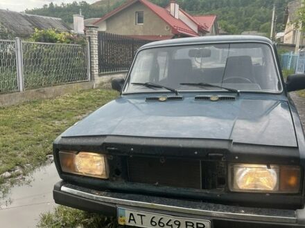 Синий ВАЗ 2107, объемом двигателя 0 л и пробегом 90 тыс. км за 250 $, фото 1 на Automoto.ua