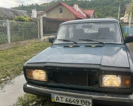 Синий ВАЗ 2107, объемом двигателя 0 л и пробегом 90 тыс. км за 330 $, фото 1 на Automoto.ua