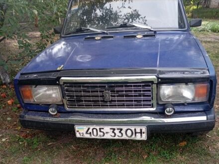 Синий ВАЗ 2107, объемом двигателя 0 л и пробегом 90 тыс. км за 486 $, фото 1 на Automoto.ua