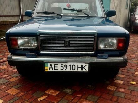 Синий ВАЗ 2107, объемом двигателя 1.45 л и пробегом 65 тыс. км за 1800 $, фото 1 на Automoto.ua