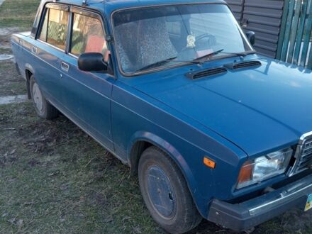 Синій ВАЗ 2107, об'ємом двигуна 1.5 л та пробігом 500 тис. км за 899 $, фото 1 на Automoto.ua