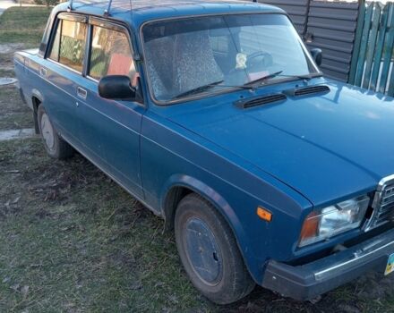 Синій ВАЗ 2107, об'ємом двигуна 1.5 л та пробігом 500 тис. км за 899 $, фото 1 на Automoto.ua