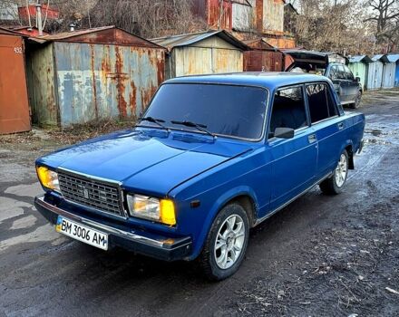 Синій ВАЗ 2107, об'ємом двигуна 1.5 л та пробігом 136 тис. км за 1000 $, фото 1 на Automoto.ua