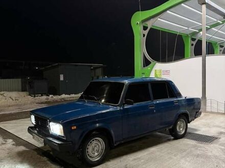 Синій ВАЗ 2107, об'ємом двигуна 1.5 л та пробігом 96 тис. км за 650 $, фото 1 на Automoto.ua