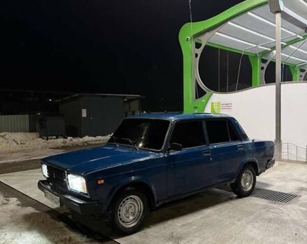 Синій ВАЗ 2107, об'ємом двигуна 1.5 л та пробігом 96 тис. км за 650 $, фото 1 на Automoto.ua