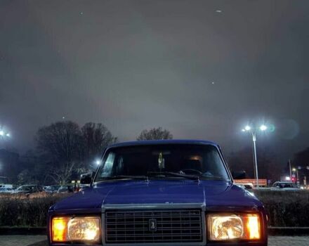 Синий ВАЗ 2107, объемом двигателя 1.5 л и пробегом 3 тыс. км за 714 $, фото 1 на Automoto.ua