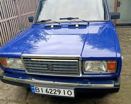 ВАЗ 2107 2001 в Кременчуге на Automoto.ua Синий ВАЗ 2107, объемом двигателя 1.5 л и пробегом 67 тыс. км за 2000 $, фото 1 на Automoto.ua
