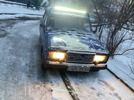 Синій ВАЗ 2107, об'ємом двигуна 0 л та пробігом 150 тис. км за 450 $, фото 1 на Automoto.ua