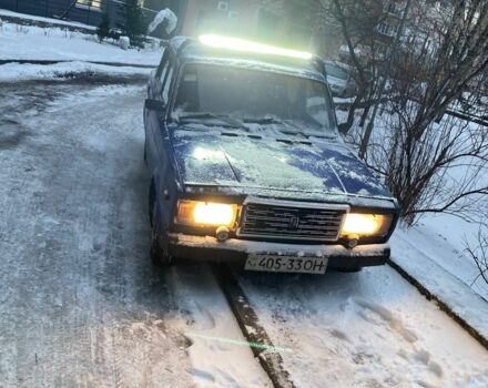 Синий ВАЗ 2107, объемом двигателя 0 л и пробегом 150 тыс. км за 450 $, фото 1 на Automoto.ua