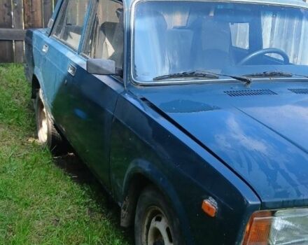 Синий ВАЗ 2107, объемом двигателя 0 л и пробегом 12 тыс. км за 650 $, фото 1 на Automoto.ua