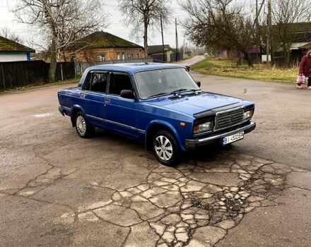 Синій ВАЗ 2107, об'ємом двигуна 1.5 л та пробігом 137 тис. км за 1300 $, фото 1 на Automoto.ua