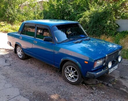 Синій ВАЗ 2107, об'ємом двигуна 1.5 л та пробігом 130 тис. км за 1750 $, фото 1 на Automoto.ua
