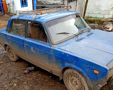 Синий ВАЗ 2107, объемом двигателя 1.6 л и пробегом 0 тыс. км за 300 $, фото 1 на Automoto.ua