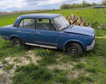 Синий ВАЗ 2107, объемом двигателя 1.5 л и пробегом 470 тыс. км за 229 $, фото 1 на Automoto.ua