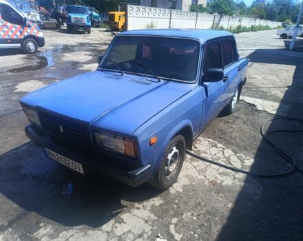 Синій ВАЗ 2107, об'ємом двигуна 1.6 л та пробігом 160 тис. км за 1200 $, фото 1 на Automoto.ua