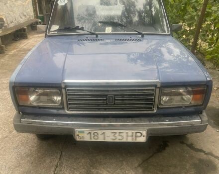 Синий ВАЗ 2107, объемом двигателя 1.6 л и пробегом 30 тыс. км за 950 $, фото 1 на Automoto.ua