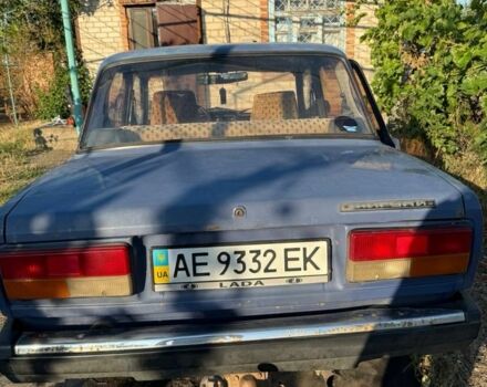 Синій ВАЗ 2107, об'ємом двигуна 1.6 л та пробігом 170 тис. км за 900 $, фото 1 на Automoto.ua