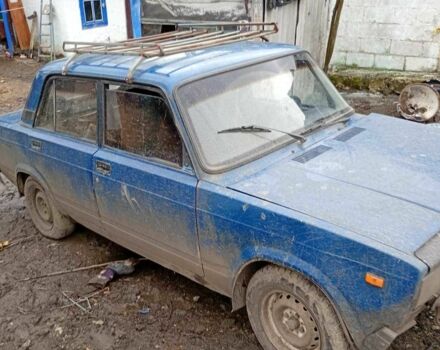 Синий ВАЗ 2107, объемом двигателя 1.6 л и пробегом 300 тыс. км за 277 $, фото 1 на Automoto.ua
