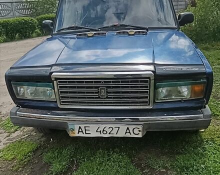 Синий ВАЗ 2107, объемом двигателя 1.5 л и пробегом 100 тыс. км за 663 $, фото 1 на Automoto.ua