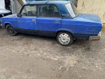 Синій ВАЗ 2107, об'ємом двигуна 1 л та пробігом 333 тис. км за 214 $, фото 1 на Automoto.ua