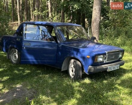 Синій ВАЗ 2107, об'ємом двигуна 1.57 л та пробігом 130 тис. км за 1200 $, фото 1 на Automoto.ua