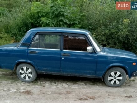 Синій ВАЗ 2107, об'ємом двигуна 1.5 л та пробігом 100 тис. км за 800 $, фото 1 на Automoto.ua
