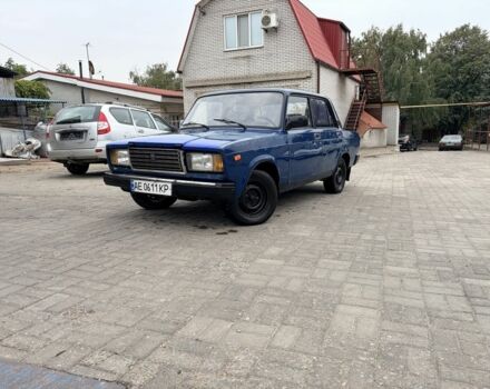 Синий ВАЗ 2107, объемом двигателя 0 л и пробегом 100 тыс. км за 449 $, фото 1 на Automoto.ua