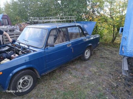 Синій ВАЗ 2107, об'ємом двигуна 1.5 л та пробігом 64 тис. км за 1704 $, фото 1 на Automoto.ua
