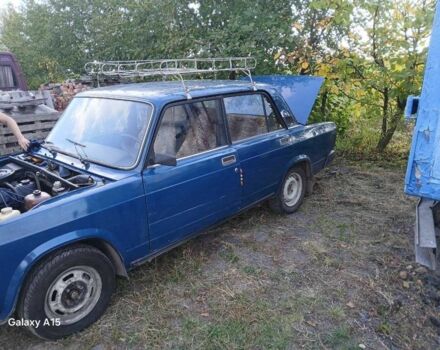 Синій ВАЗ 2107, об'ємом двигуна 1.5 л та пробігом 64 тис. км за 1704 $, фото 1 на Automoto.ua