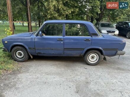 Синий ВАЗ 2107, объемом двигателя 1.45 л и пробегом 205 тыс. км за 900 $, фото 1 на Automoto.ua