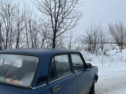 Синий ВАЗ 2107, объемом двигателя 1.5 л и пробегом 155 тыс. км за 500 $, фото 1 на Automoto.ua